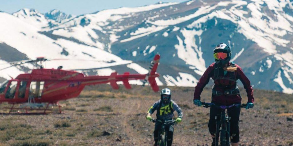 Argentina Bariloche Alchemy helicopter Contours Travel
