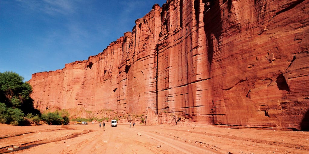 Argentina Talampaya canyon