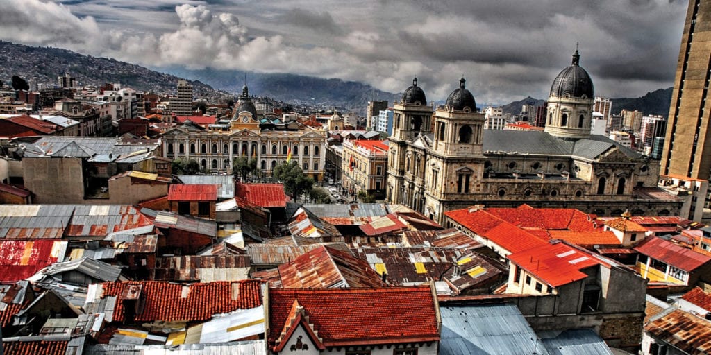 Rooftop view of La Paz Bolivia Contours Travel
