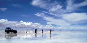 Landscape Uyuni Salt Flats Bolivia Contours Travel