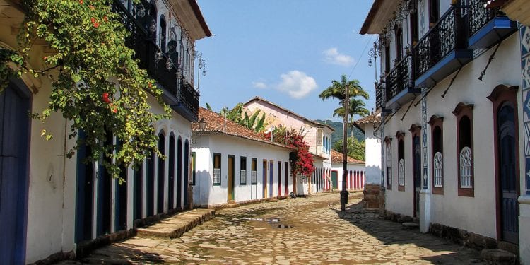 Brazil Streets of Paraty Contours Travell