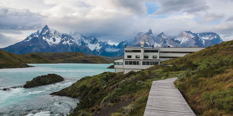 Chile Explora Torres del Paine hotel exterior Contours Travel