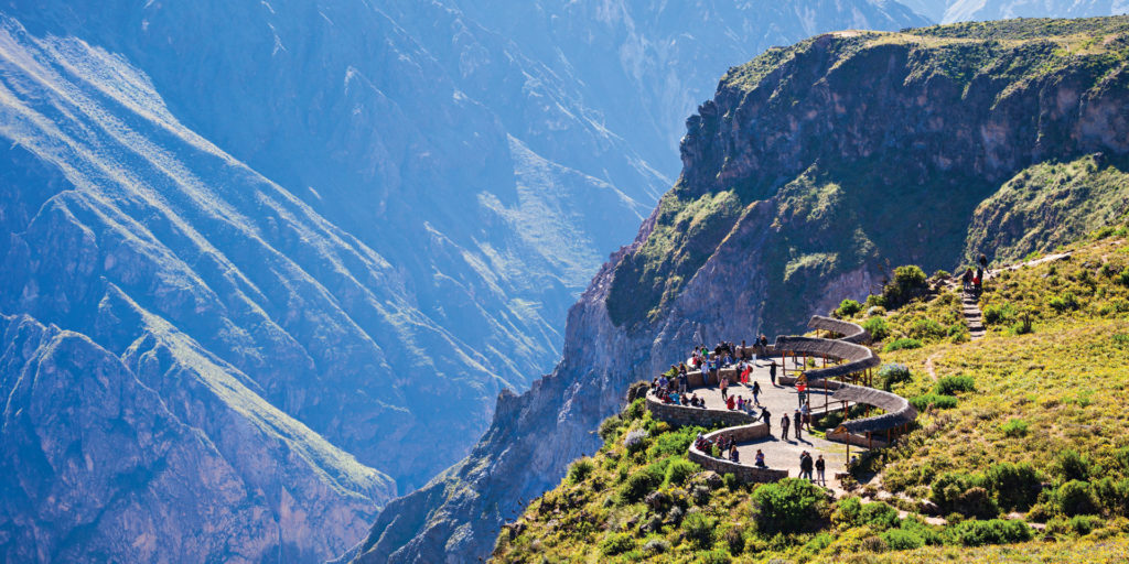 Cruz del Condor in Colca Canyon, Arequipa,Peru Contours Travel