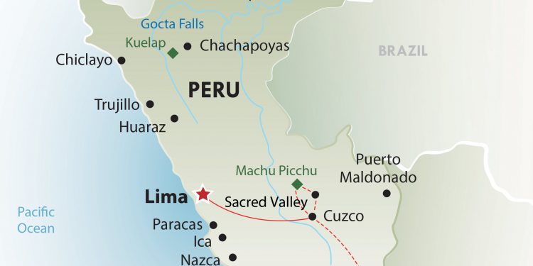 Peru Inti-Raymi-tour_map Contours Travel