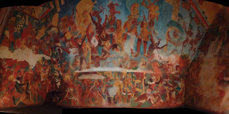 Contours Travel Bonampak murals