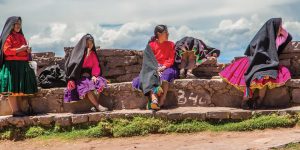 Ladies in Taquile Best of Peru Contours Travel