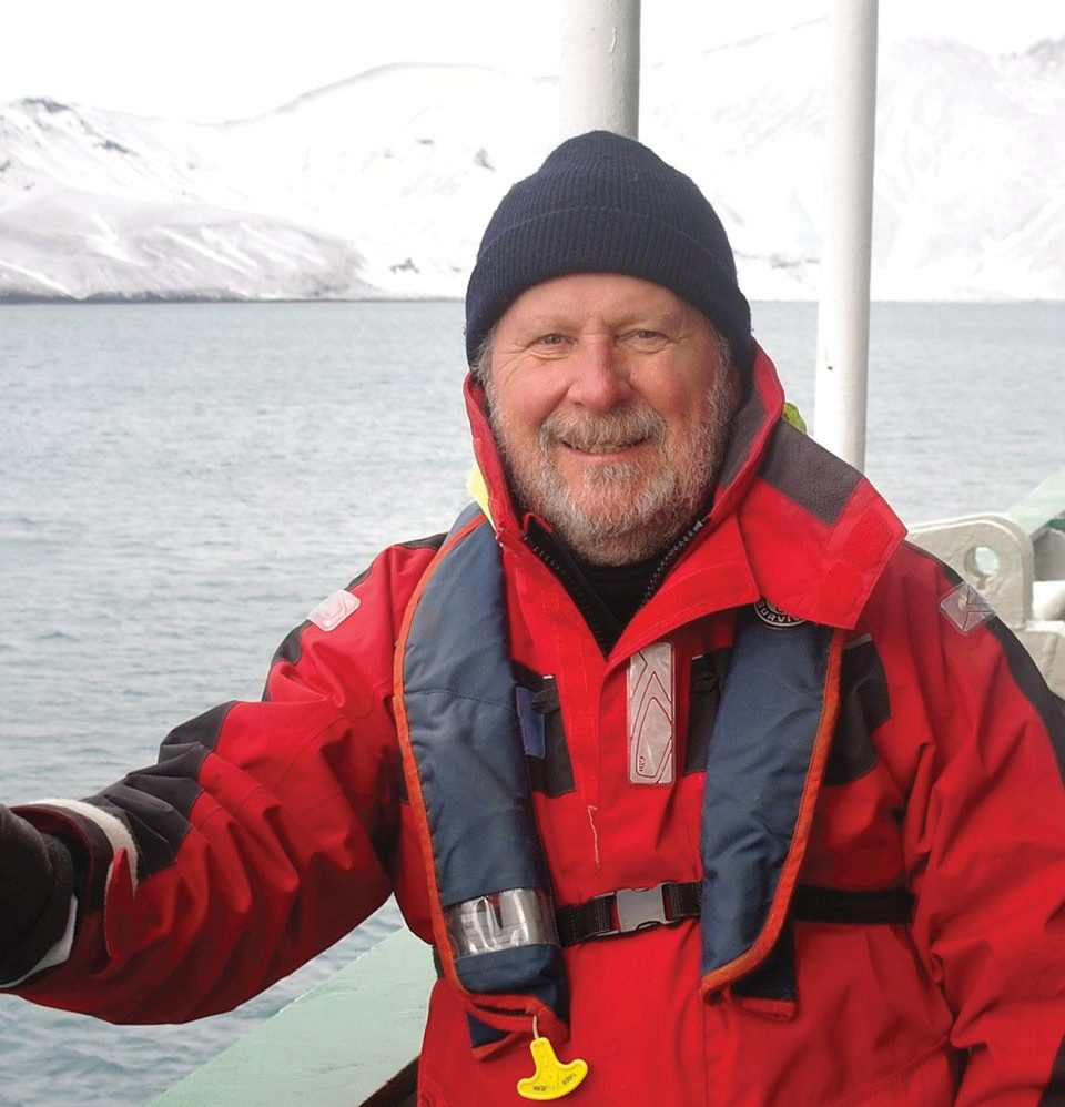 Portrait of Ted in Antarctica