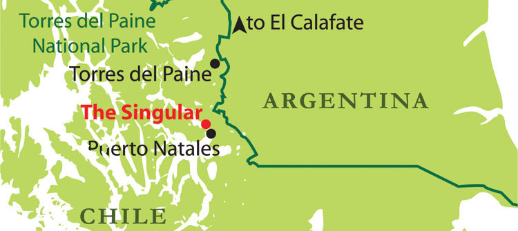 The Singular Patagonia Chile location