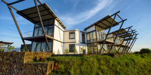 Hotel Pikaia, Galapagos Islands: A unique architectural design blending with the natural landscape