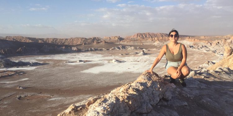 Valentina in San Pedro Atacama