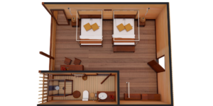 Render of TRC - comfort room