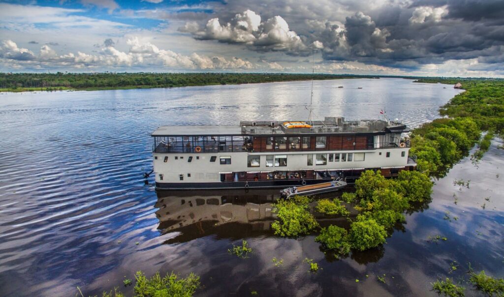 MV La Perla ship on the Amazon River