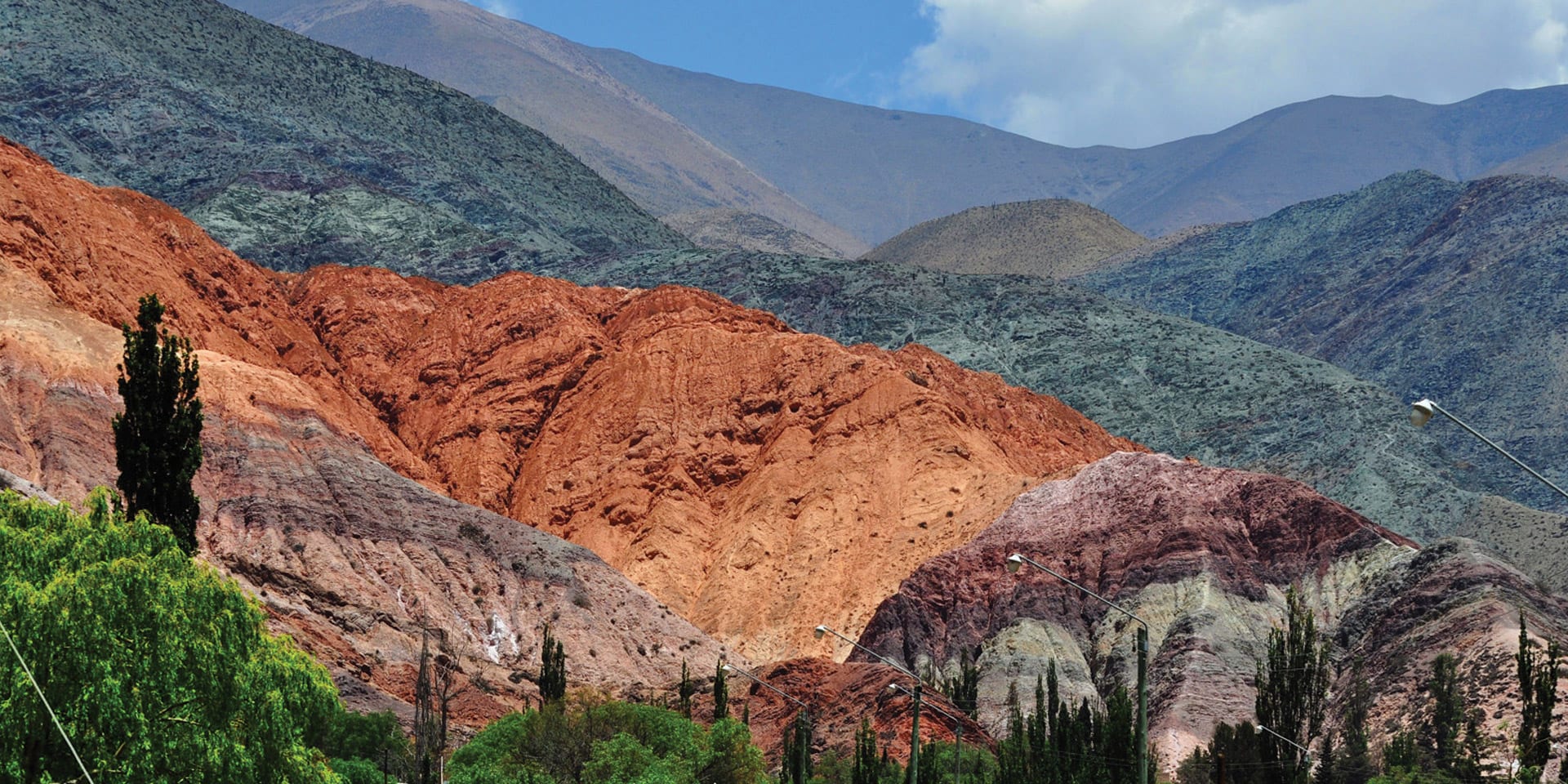 Cerro de los 7 colores Humahuaca Gorge Purmamarca Jujuy Northwest NOA ...