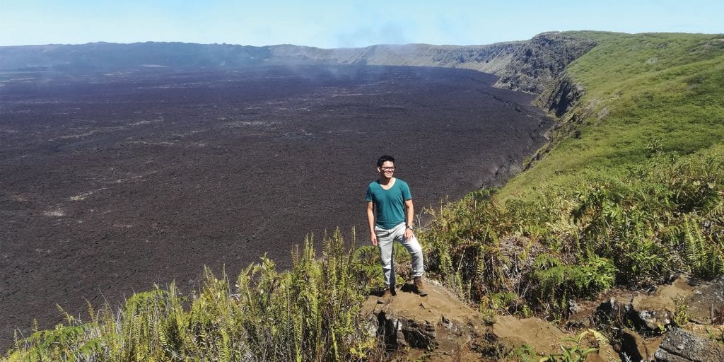 HIking Sierra Negra, Isabela, Galapagos Islands