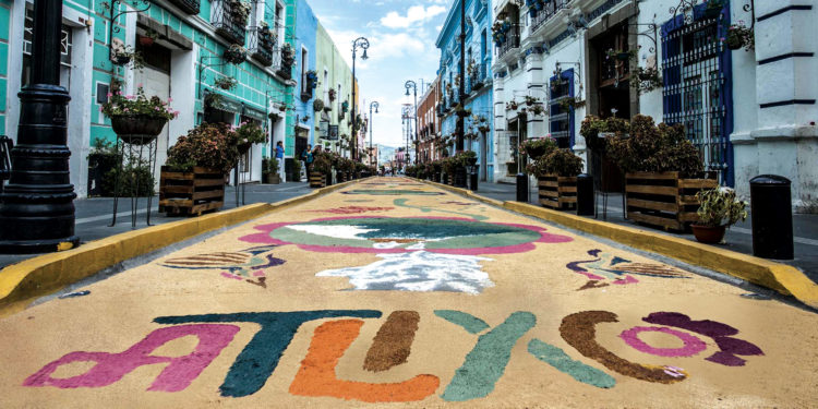 Magic Town of Atlixco, Puebla.